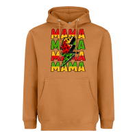 Meerkat mama lightning bolt juneteenth Heavyweight Hoodie - LillyAllenDesigns
