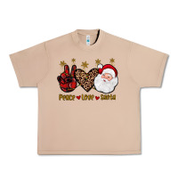 Burro peace love santa Urban Heavy Tee - JahusDesignShop