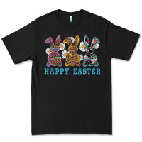 Black easter western bunnys happy easter Premium Tee - RanaPortraitStore