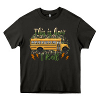 Asphalt this is how i roll school bus camouflage Heavy Core Tee - Artiststas