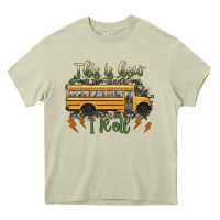 Mossy this is how i roll school bus camouflage Heavy Core Tee - Artiststas