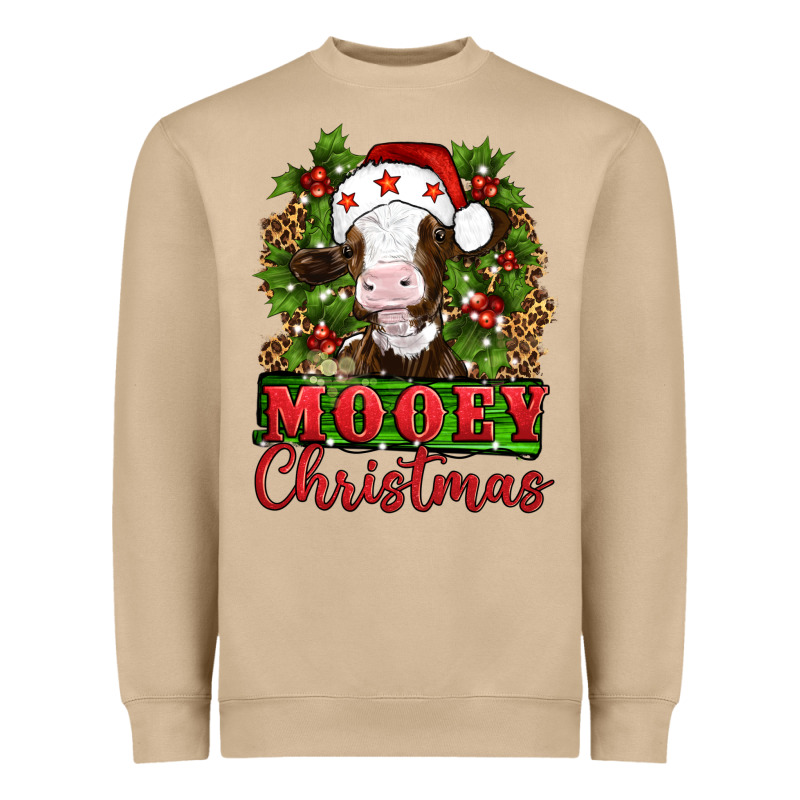 Mooey Christmas Heavyweight Sweatshirt by Artiststas | Teevron