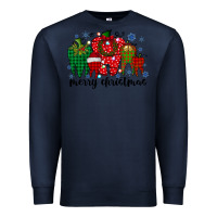 Navy merry christmas tooth Premium Sweatshirt - RacoonDesign