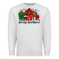 Oatmeal Heather merry christmas tooth Premium Sweatshirt - RacoonDesign