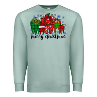 Seafoam merry christmas tooth Premium Sweatshirt - RacoonDesign