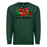 Sports Green merry christmas tooth Premium Sweatshirt - RacoonDesign