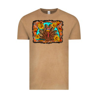 Vintage Camel Thanksgiving Turkey Vintage Tee - Artiststas