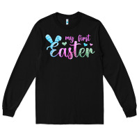 Black my first easter Long Sleeve Tee - Jasminsmagicworld