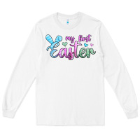 White my first easter Long Sleeve Tee - Jasminsmagicworld