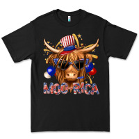 Black moorica with cow billie wilder Premium Tee - texasbilliewilder