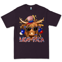 Plum moorica with cow billie wilder Premium Tee - texasbilliewilder