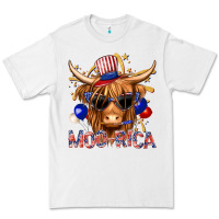 White moorica with cow billie wilder Premium Tee - texasbilliewilder