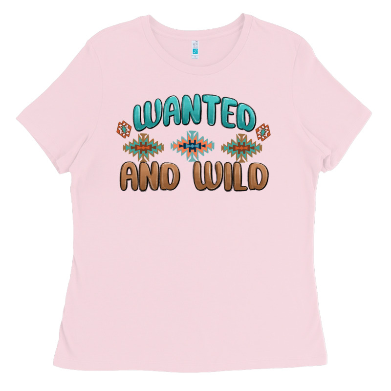 Wanted And Wild Ladies Tee by MaliasSmallBusiness | Teevron