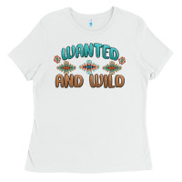 White wanted and wild Ladies Tee - MaliasSmallBusiness