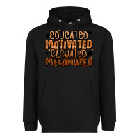 Black educated motivated elevated melanated Heavyweight Hoodie - LillyAllenDesigns