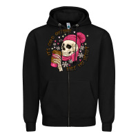 Black its cold outside like my heart Zipper Hoodie - MaliasSmallBusiness