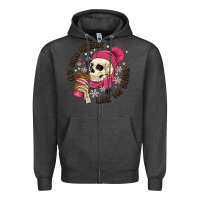Charcoal Heather its cold outside like my heart Zipper Hoodie - MaliasSmallBusiness