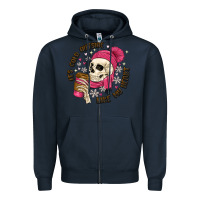 Navy its cold outside like my heart Zipper Hoodie - MaliasSmallBusiness