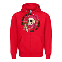 Red its cold outside like my heart Zipper Hoodie - MaliasSmallBusiness