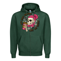 Sports Green its cold outside like my heart Zipper Hoodie - MaliasSmallBusiness