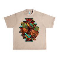 French Oak aztec rodeo cowboy christmas Urban Heavy Tee - JahusDesignShop