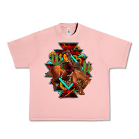 Salmon aztec rodeo cowboy christmas Urban Heavy Tee - JahusDesignShop