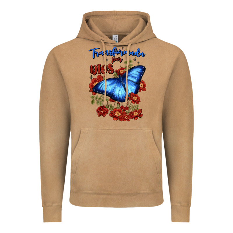 Transformada Por Dios Vintage Hoodie by JahusDesignShop | Teevron