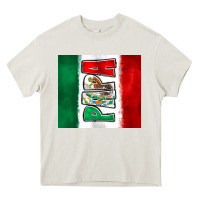 Cream mexico papa Heavy Core Tee - Zillion Design Studio