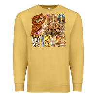 Antique Gold 100 days wiser Premium Sweatshirt - RacoonDesign