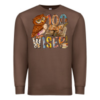 Chestnut 100 days wiser Premium Sweatshirt - RacoonDesign