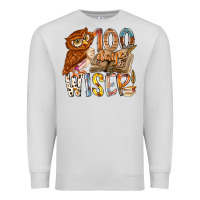 Dove Grey 100 days wiser Premium Sweatshirt - RacoonDesign