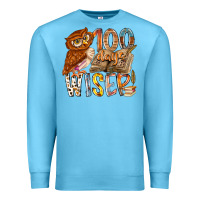 Ocean Blue 100 days wiser Premium Sweatshirt - RacoonDesign