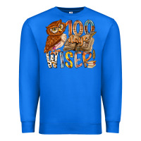 True Royal 100 days wiser Premium Sweatshirt - RacoonDesign