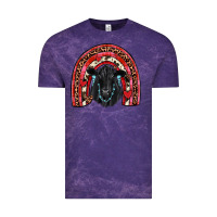 Cloud Purple valentines black angus  rainbow Vintage Tee - JahusDesignShop