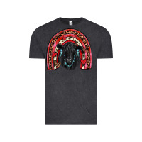 Vintage Black valentines black angus  rainbow Vintage Tee - JahusDesignShop