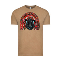 Vintage Coffee valentines black angus  rainbow Vintage Tee - JahusDesignShop