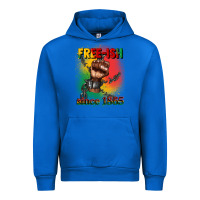 Cobalt free ish since 1865 juneteenth Urban Hoodie - CowGirlArtShop