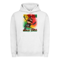 Pigment Lunar Rock free ish since 1865 juneteenth Urban Hoodie - CowGirlArtShop