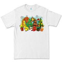 White christmas trees with softball Premium Tee - Zillion Design Studio