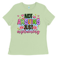 Matcha not arguing just explaining Ladies Tee - JahusDesignShop