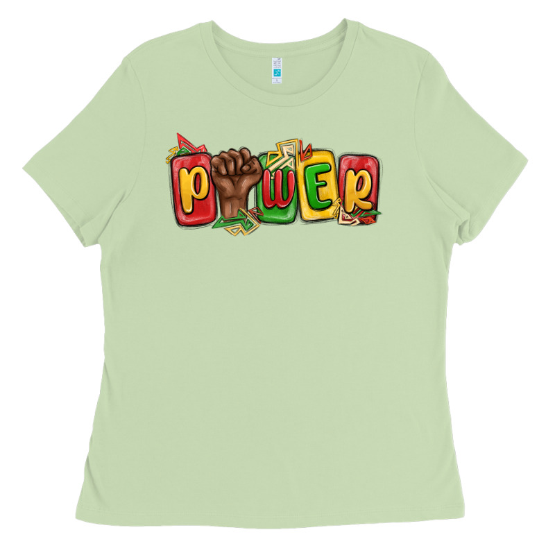 Power Juneteenth Ladies Tee by MaliasSmallBusiness | Teevron