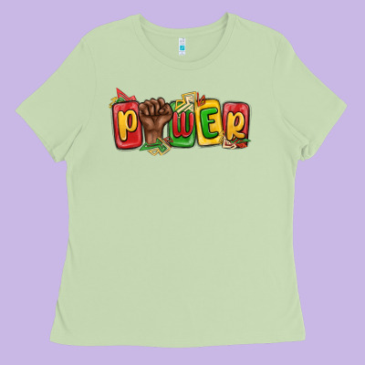 Ladies Tee power juneteenth