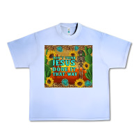 Grape Ice don't think jesus done it that way western skeleton cactus Urban Heavy Tee - Artiststas