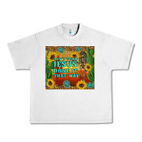 Lunar Rock don't think jesus done it that way western skeleton cactus Urban Heavy Tee - Artiststas