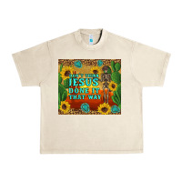 Sandshell don't think jesus done it that way western skeleton cactus Urban Heavy Tee - Artiststas