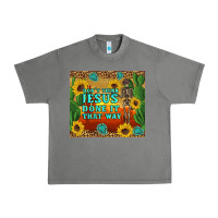 Tornado don't think jesus done it that way western skeleton cactus Urban Heavy Tee - Artiststas