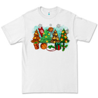 White christmas trees with basketball Premium Tee - Zillion Design Studio