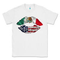 White mexico usa lips Classic Tee - AdoDesignShop