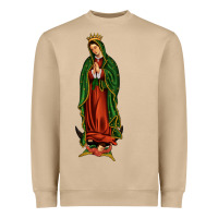 Mushroom our lady of guadalupe Heavyweight Sweatshirt - JahusDesignShop