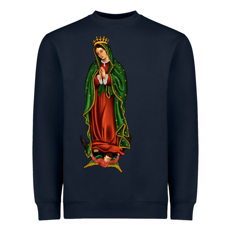 Our Lady Of Guadalupe Heavyweight Sweatshirt by JahusDesignShop | Teevron